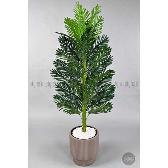 Biçiçek Yapay Areka Ağacı 160-180 Cm Kahverengigala180cm