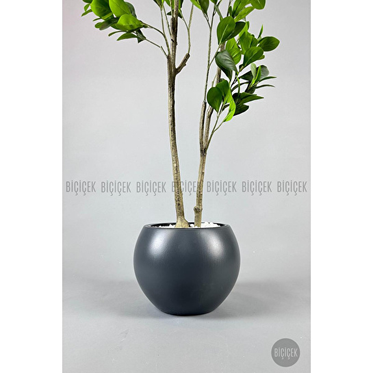 Biçiçek Yapay Manolya Ağacı 150-180cm Gri