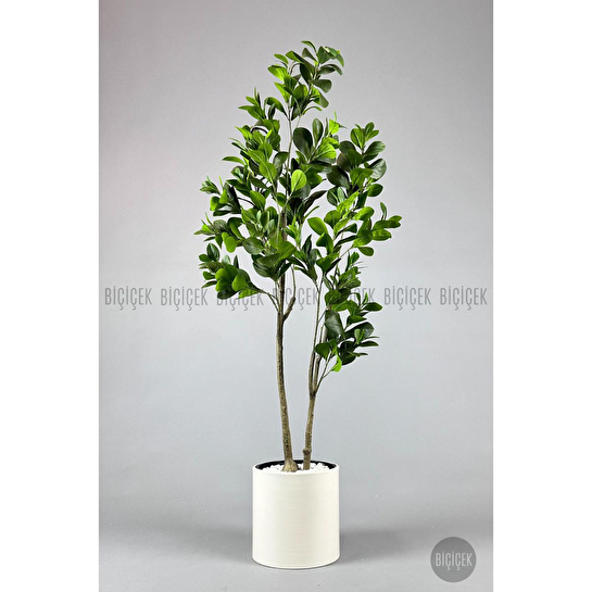 Biçiçek Yapay Manolya Ağacı 150-180cm Krem