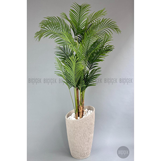 Biçiçek Yapay Areka Palmiyesi 250 Cm Lux Dış Mekan Saksıda 2