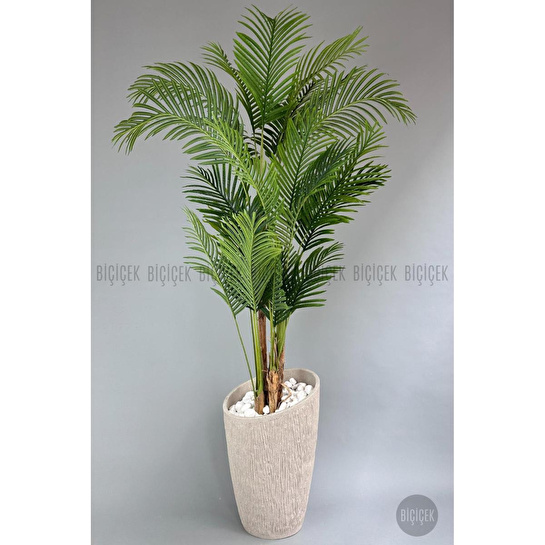 Biçiçek Yapay Areka Palmiyesi 250 Cm Lux Dış Mekan Saksıda 2