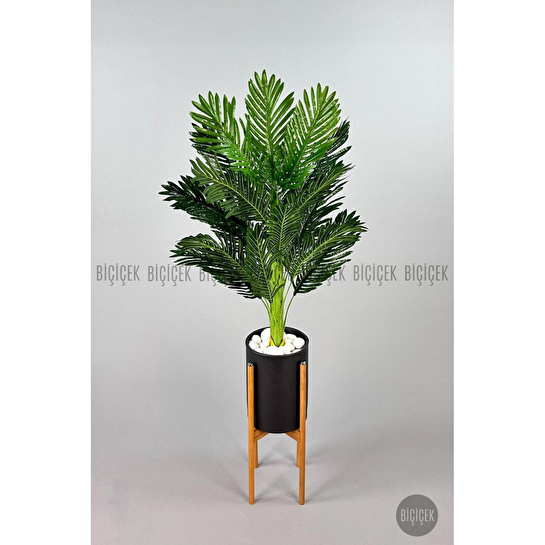 Biçiçek 150cm Areka Ağacı Ayaklı Metal Saksıda 5