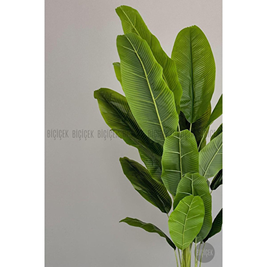 Biçiçek Yapay Muz Ağacı 200 Cm Lux Dış Mekan Saksıda 1
