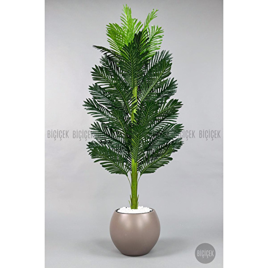 Biçiçek Yapay Areka Ağacı 160-180 Cm Kahverengiküre170cm