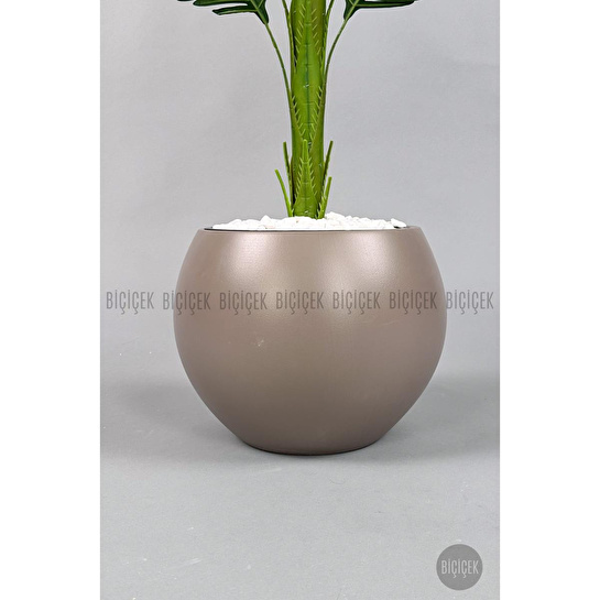 Biçiçek Yapay Areka Ağacı 160-180 Cm Kahverengiküre170cm