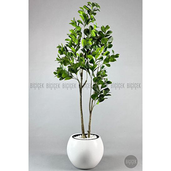 Biçiçek Yapay Manolya Ağacı 150-180cm Beyaz