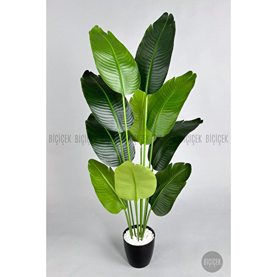 Biçiçek Yapay Muz Ağacı 145-185 Cm Çok Renkli