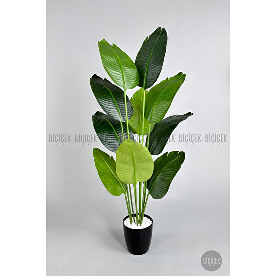 Biçiçek Yapay Muz Ağacı 145-185 Cm Çok Renkli