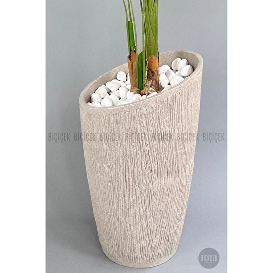 Biçiçek Yapay Muz Ağacı 230 Cm Lux Dış Mekan Saksıda 2