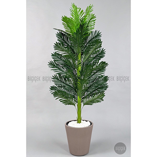 Biçiçek Yapay Areka Ağacı 160-180 Cm Kahverengiluna180cm