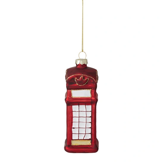 Mudo Home Telephone Ağaç Süsü 12 Cm