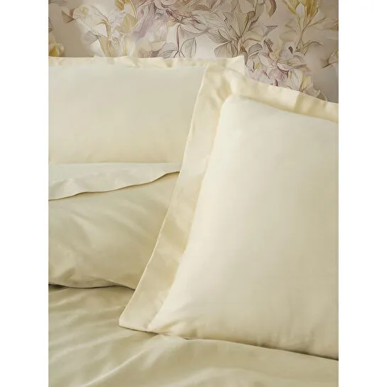 Cotton Box Elegant Saten Tek Kişilik Nevresim Takımı Bej