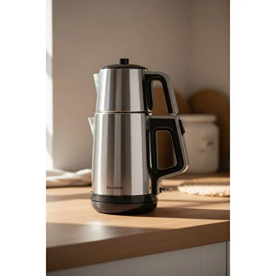 Bernardo Riva Çelik Çay Makinesi İnox