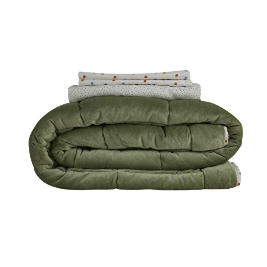 Othello Çift Kişilik Çift Taraflı Welsoft Comforter Yorgan Seti 195x215 Cm - Dormio Soft Punto Serisi