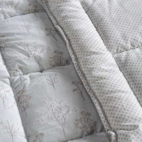 Othello Kullanımı Kolay Tek Kişilik Yorgan 155x215 Cm Krem - Dormio Bloom Serisi