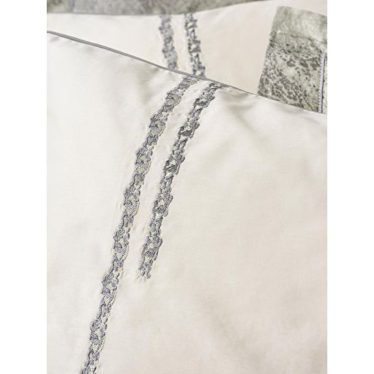 Cotton Box Elite Saten Çift Kişilik Nevresim Takımı Sendero Haki