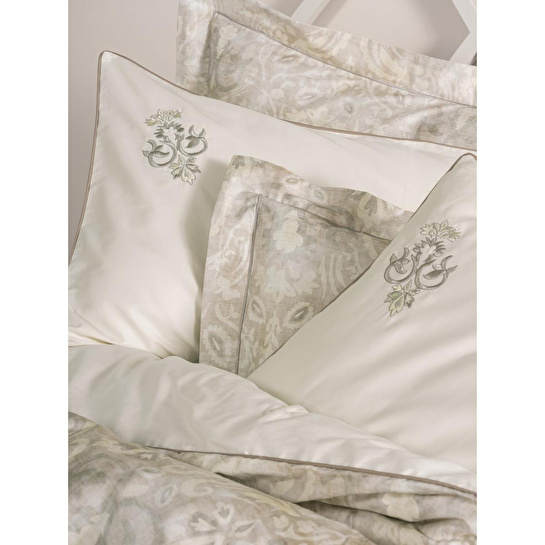 Cotton Box Elite Saten Çift Kişilik Nevresim Takımı Beatrix Bej