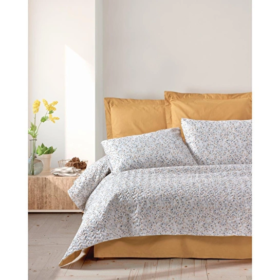 Cotton Box Petite Çift Kişilik Complete Set Posy Bej