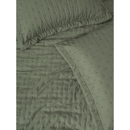 Cotton Box Serra Çift Kişilik Yatak Örtüsü Niva Adaçayı