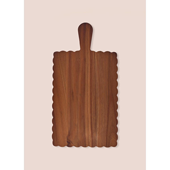 The Mia Natura Akasya Ayaklı Servis 38x20x6 Cm