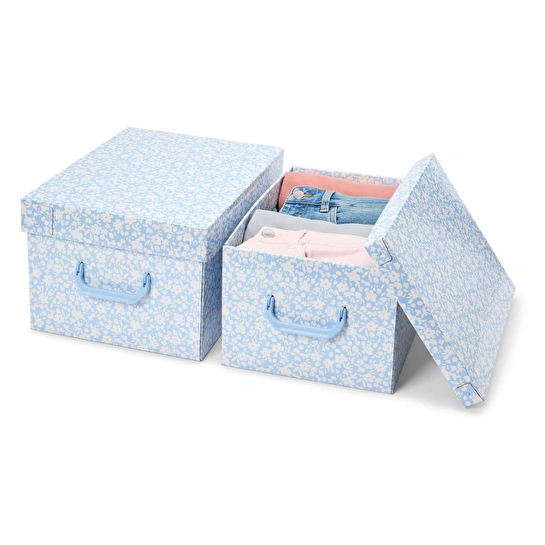 Tchibo 2 Adet Kapaklı Düzenleme Sandığı