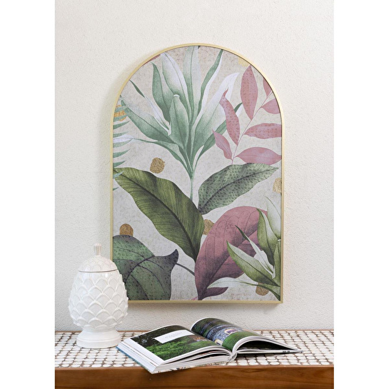 The Mia Foliage Tablo 60x90 Cm