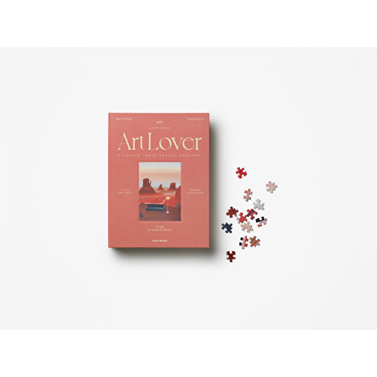 Printworks Art Lover Book Puzzle 1000 Parça - Lounge
