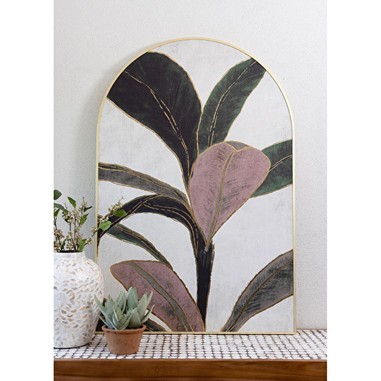 The Mia Botanic Leaf Tablo 80x120 Cm