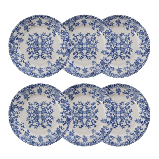 Mudo Home Blue Dream Servi̇s Tabaği Seti̇ 6li-26 Cm