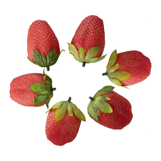 Mudo Home Yapay Çi̇lek İ 5 Cm 6'li