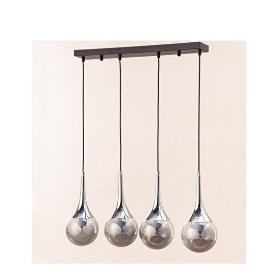 Mudo Home Sophie 4lü Füme Sirali Sarkit