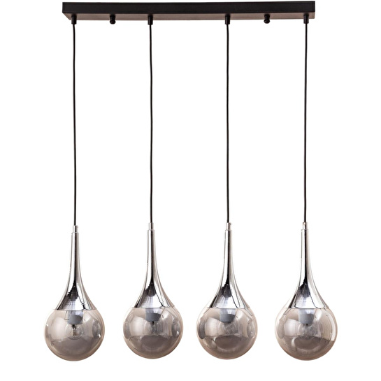 Mudo Home Sophie 4lü Füme Sirali Sarkit