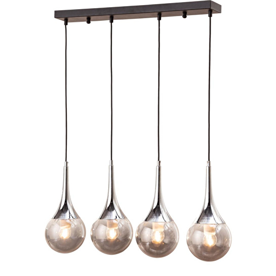 Mudo Home Sophie 4lü Füme Sirali Sarkit