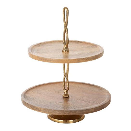 Mudo Home Grove Dekorati̇f Kek Standi 40 Cm