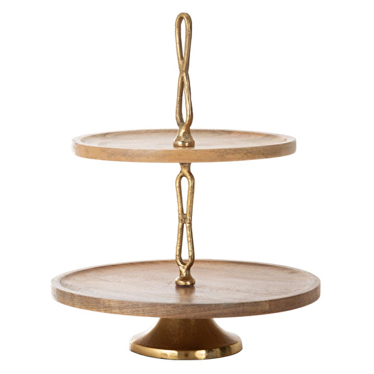 Mudo Home Grove Dekorati̇f Kek Standi 40 Cm