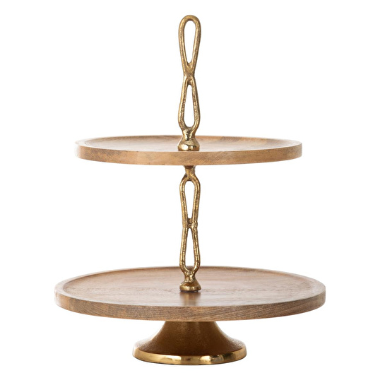 Mudo Home Grove Dekorati̇f Kek Standi 40 Cm