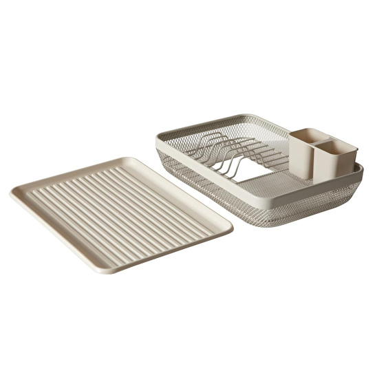 Mudo Home Cleanrack Bulaşiklik 43 Cm Bej