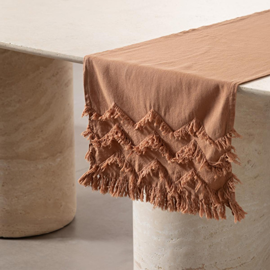 Mudo Home Nova Runner Koyu Bej 40x150