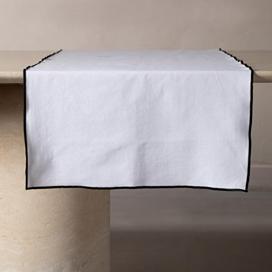 Mudo Home Brenda Runner Beyaz 50x130