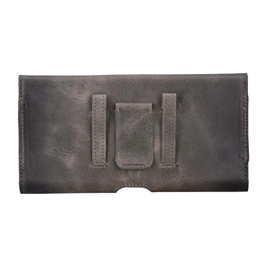 Bloominbag Arc Clip Sandstone Gray Leather 6.1