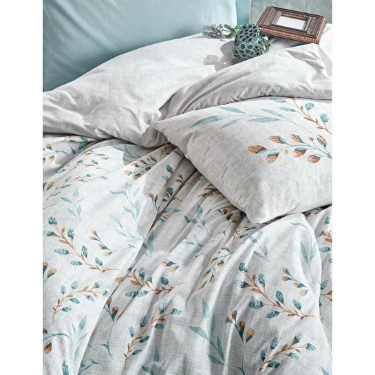 Cotton Box Tek Kişilik Nevresim Takımı Lendell Mint