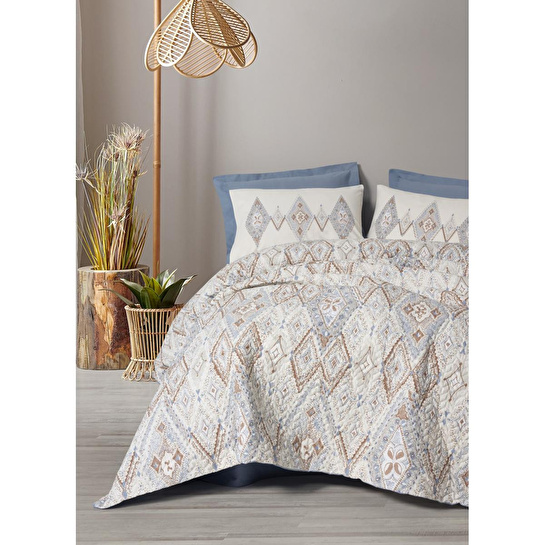 Cotton Box Bohem Çift Kişilik Complete Set Zanora Indigo