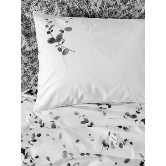 Cotton Box Dual Çift Kişilik Nevresim Takımı Elaria Antrasit