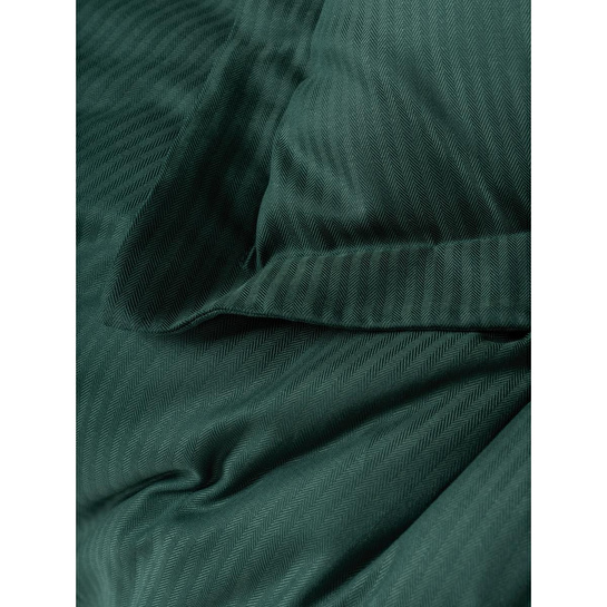 Cotton Box Tensel Craft Çift Kişilik Nevresim Takımı Petrol