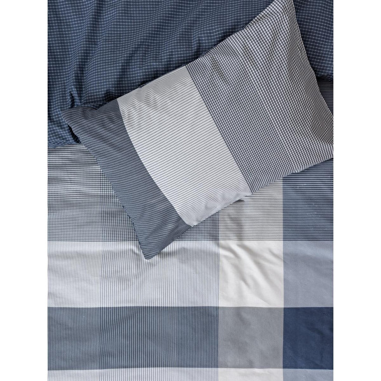 Cotton Box Nordek Ranforce Çift Kişilik Nevresim Takımı Liva Gri