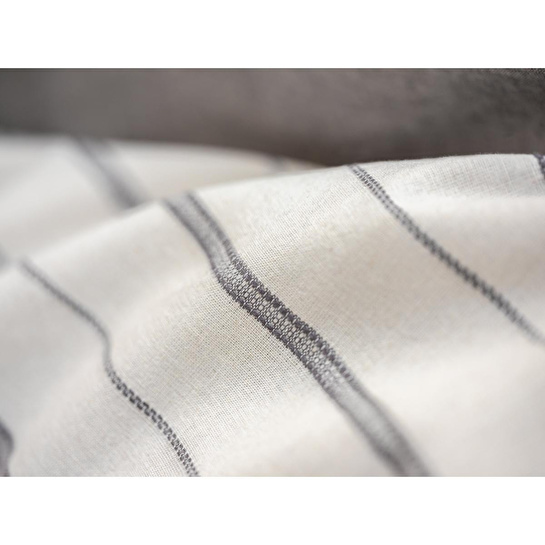 Cotton Box Natureforce İpliği Boyalı Tek Kişilik Nevresim Takımı Unus Gri