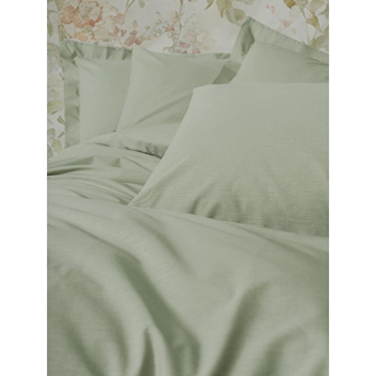 Cotton Box Plain Çift Kişilik Nevresim Takımı Plain Adaçayı