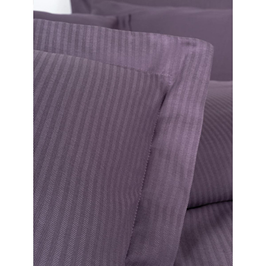 Cotton Box Tensel Craft Çift Kişilik Nevresim Takımı Mürdüm