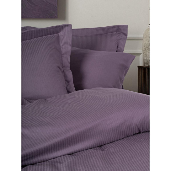 Cotton Box Tensel Craft Çift Kişilik Nevresim Takımı Mürdüm