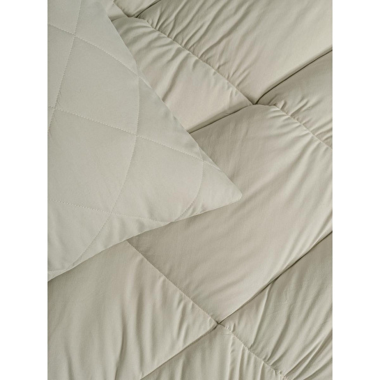 Cotton Box Softwash Çift Kişilik Yorgan Seti Taş 160x200 Lastikli Çarşaf